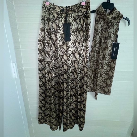 Nili Lotan snakeskins print top - Picture 3 of 4